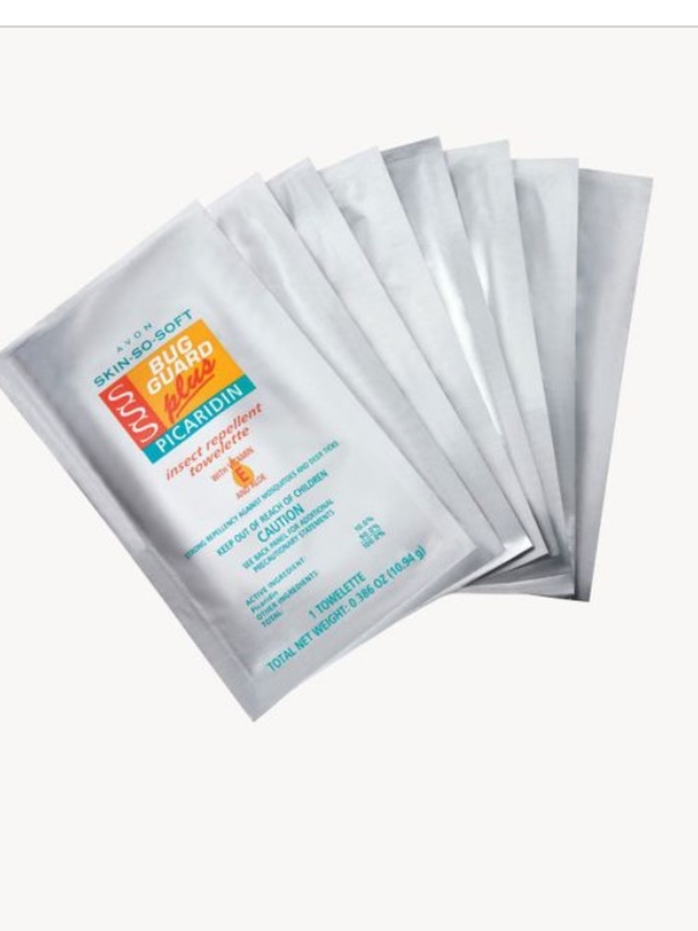 Bug Guard Plus Insect Repellent Wipes - pack of 8